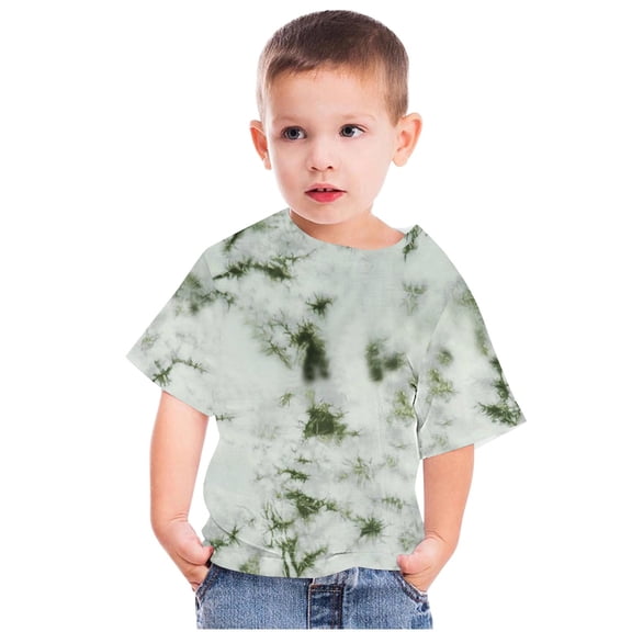 Xihbxyly Boy's Girls T-Shirts Crewneck Short Sleeve T Shirts Graphic Tees Shirt Casual Tops Toddler Kids Summer Cotton Tees