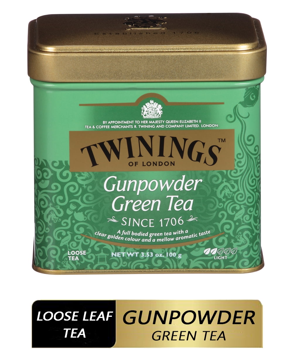 Twinings of London Gunpowder Green Loose Leaf Tea , 3.53 oz.