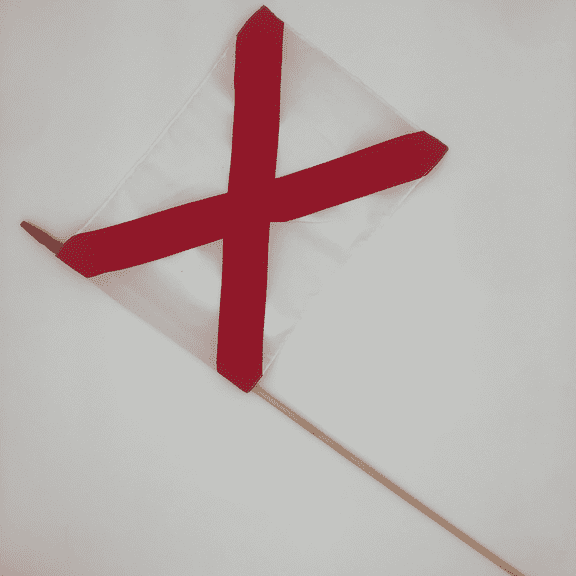 Alabama Flag 12" X 18" (12PK)