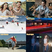 Digital Camera 4K Vlogging Camera for YouTube with 32G SD Card 180° 3Flip Screen 16X Autofocus 48MP Video Cameras