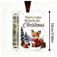 thumbnail image 3 of Christmas Cash Gift Holder Ornament,Crystal-Clear Christmas Cash Money Holders,Funny Xmas Tree Hanging Ornaments Decor,Great Holiday Gifts, 3 of 5