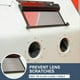 thumbnail image 3 of Película Protectora para Lentes de Cabina de Chorro de , Paquete de 6, 22 X 10 Pulgadas, de Poliéster Adhesivo, Transparente y de Alta Visibilidad., 3 of 5