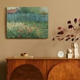 thumbnail image 4 of Pratyus Flowers Canvas Wall Decor for Bathroom - Modern Art Prints Ready To Hang Home Decor 16x12in, 4 of 6