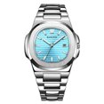 thumbnail image 2 of Resicozy Watch for Men and Women Stainless Steel Business Wrist Watch Date Display Waterproof Classic Casual Wristwatch A One Size, 2 of 3