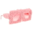thumbnail image 4 of Viveous Large Plush Sunglasses For Women With Square Frames Fluffy Novelty Sunglasses For Fashion Party Accessories And Unique Sunglasses, 4 of 10