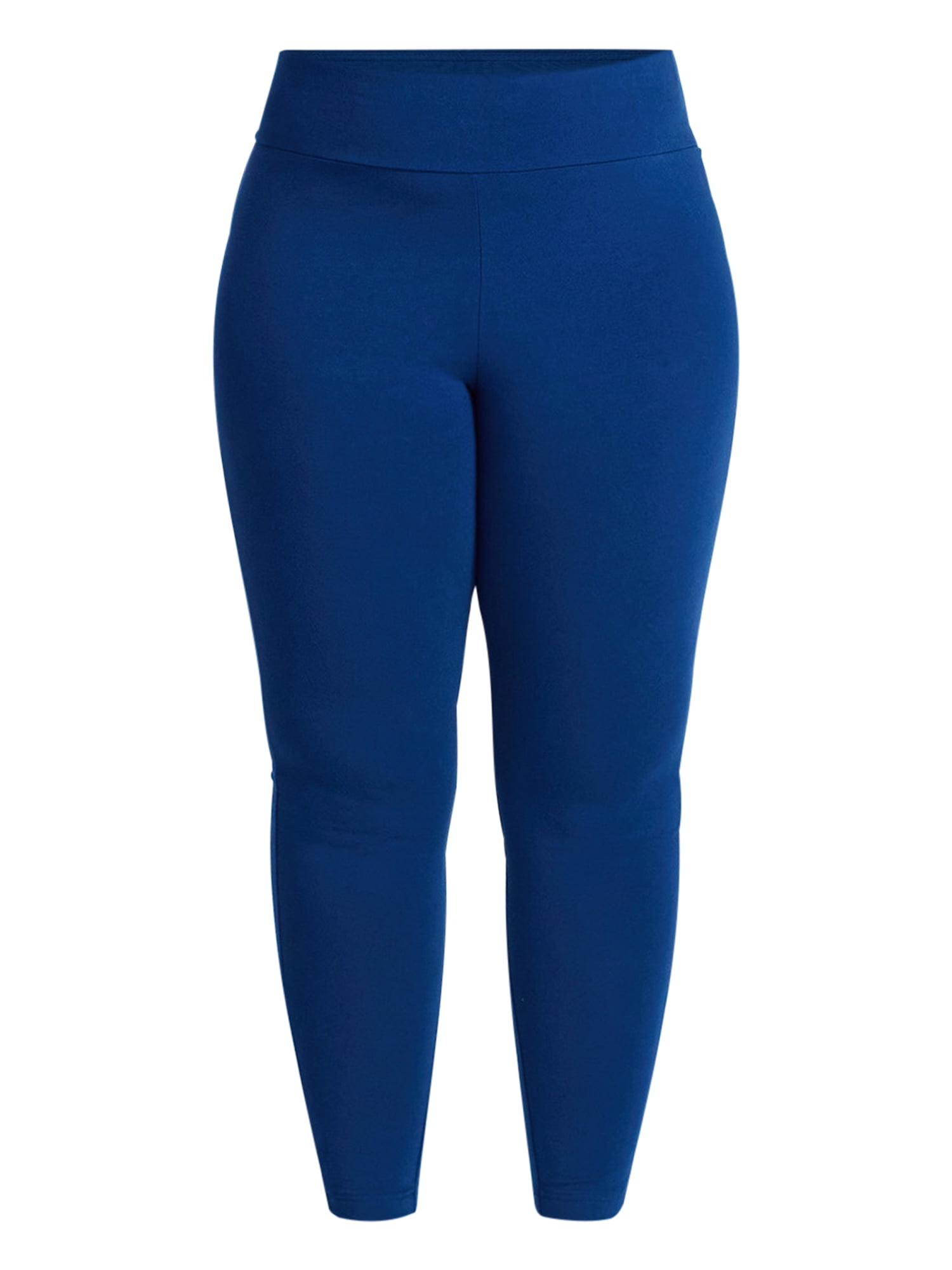 Terra & Sky Women's Plus High Waist Full Length Leggings, Sizes 0X-5X