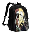 thumbnail image 1 of Goofa The Nightmare Before Christmas Pattern USB Backpack with Charging Port - Large Capacity Travel Backpack , Computer Backpack , Multi-Pocket Laptop Backpack, 1 of 7