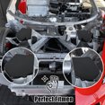 thumbnail image 4 of ALLTIMES Housse de Tour de Choc avant pour Corvette C8, Sans Mag Ride Noir Brillant ABS, 4 of 8