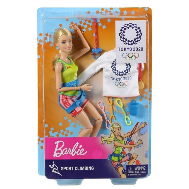 Muñeca Barbie Careers Olimpiadas Escaladora