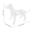 thumbnail image 2 of Raindrops 1Set Inflatable Dog Mannequin PVC Transparent Pet Clothing Display Model for Home Use, 2 of 8