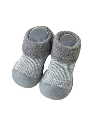  Fly love 6 Pairs Baby Cotton Sneaker Newborn Ankle Sock Toddler  Crew Walkers Bootie Infant Slippers Socks