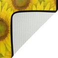 thumbnail image 4 of SKYSONIC Yellow Sunflower Pattern Lightweight Carpet Mats Area Soft Rugs Floor Mat Rug Home Decoration for Kids Room Living Room 80 x 58 inches, 4 of 6