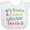 AA-White, variant on Inktastic Wisconsin Grandma Loves Me Boys or Girls Baby Bib