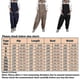 thumbnail image 2 of Pantalones con tirantes informales en general de lino y algodón para mujer, pantalones de verano para mujer, 2 of 4