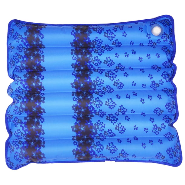 Almohadilla reutilizable para el verano, almohada de hielo plegable, rellena de agua, cojín multifuncional para sillas, cojín de agua para la escuela, viajes y el hogar