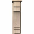 thumbnail image 2 of 7 1/2"W x 12"D x 28"H Pescadero Smooth Corbel w/Backplate, Douglas Fir, 2 of 9
