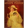 thumbnail image 2 of Vintage Apple Collection 18x24 Gold Ornate Wood Framed with Double Matting Museum Art Print Titled - Perrierred, 2 of 4