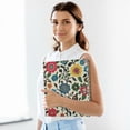 thumbnail image 6 of FORMRS 3 Ring Binder 1.5 inch with Pockets Set of 2 Clip Board 200 Sheets Capacity, Vibrant Floral, 6 of 8