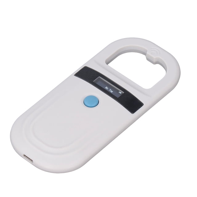 Scanner de Puces pour Animaux, Lecteur d'Étiquettes Double Fréquence Lecture Précise pour Chiens pour Porcs