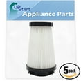 thumbnail image 1 of 5-Pack Replacement Dirt Devil Dynamite Plus Bagless Upright M084650RD1 Vacuum HEPA Filter - Compatible Dirt Devil 3SFA11500X, F2 HEPA Filter, 1 of 4