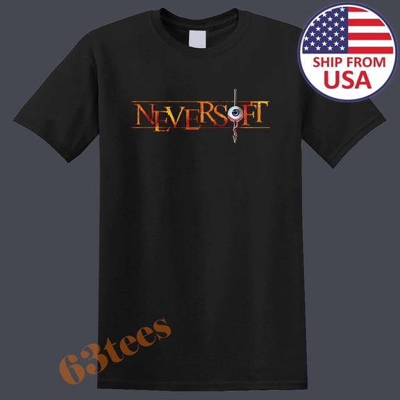 Neversoft Men's Black Size S to 5XL