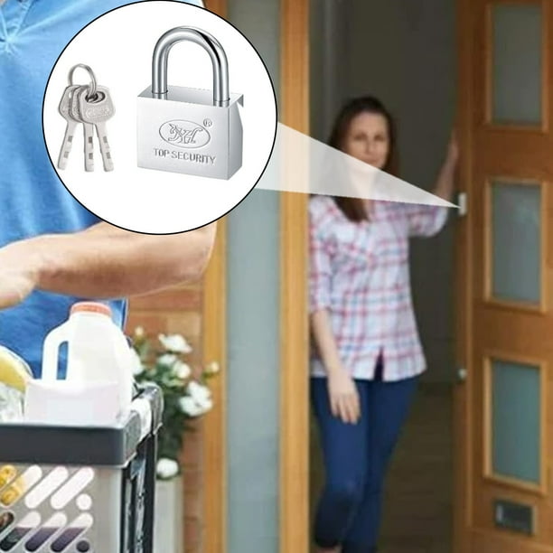 2 Pcs Pasador Cerrojo Puerta Cerradura Acero Inoxidable,f | Cuotas Sin Interés