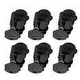 thumbnail image 6 of String Tuning Key, String Sealed Practical Black Guitar Locking Tuners For Electric Or Acoustic Guitars 6Pcs Left Tuners, 6 of 8
