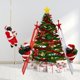 thumbnail image 4 of XWSHYW Decoraciones Navideñas Decoración Navideña Papá Noel Trepando Escalera Colgante Juguetes Navideños, 4 of 6