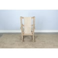 thumbnail image 2 of Sunny Designs Marina Mahogany Rocking Chair with Cushion Seat & Back in Beige, 2 of 5