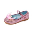 thumbnail image 1 of Zapatos de princesa de cristal, zapatos de cuero para niñas, primavera y otoño, zapatos de rendimiento con suela suave, zapatos para bebés y niños, 1 of 3