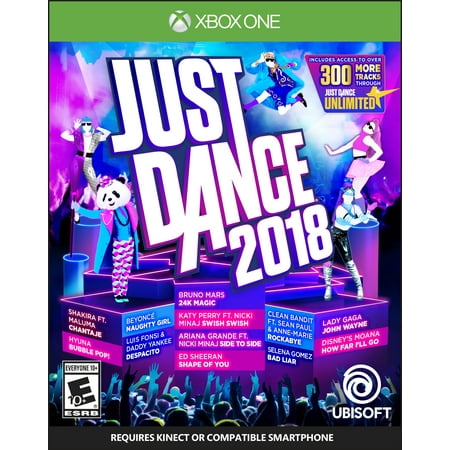 Just Dance 2018, Ubisoft, Xbox One, 887256028664 (Best Xbox Party Games)
