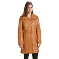 thumbnail image 2 of EXcelled  Women's Lambskin Leather Pencil Coat, 2 of 5
