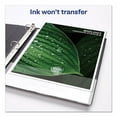 thumbnail image 6 of Mini Size Durable View Binder With Round Rings, 3 Rings, 0.5" Capacity, 8.5 X 5.5, White | Bundle of 5 Each, 6 of 6