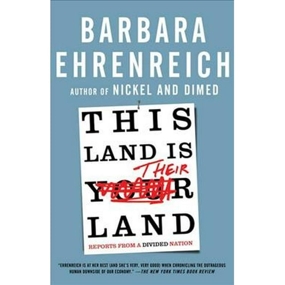 This Land Is Their Land : Reports from a Divided Nation (Paperback)