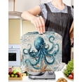 thumbnail image 2 of Coastal Octopus Stand Mixer Dust Cover with Storage Pocket & Handles, Nautical Botanical Starfish Fits All Tilt Head & Bowl Lift Kitchen Appliance Cover Organizer Bag Accessories, 4.5-5 Quart, 2 of 6