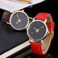 thumbnail image 2 of Reloj de moda con sistema solar, esfera redonda, pantalla analógica, reloj de pulsera de cuarzo para mujer, rojo, 2 of 2
