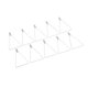thumbnail image 5 of 10 Aretes de Aro de Triangular Desmontables en Cuelgan Los Hallazgos de Del Colgante, 5 of 8