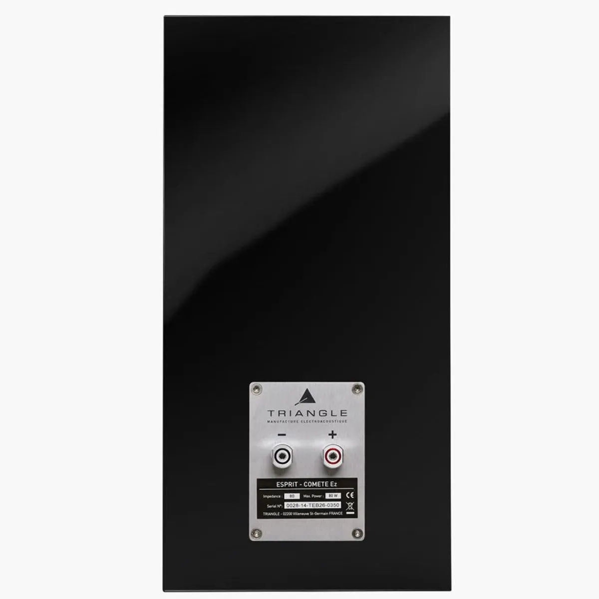 Triangle Esprit Comete Ez Hi-Fi Bookshelf Speakers, Black High Gloss, Pair