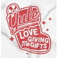 thumbnail image 2 of Xmas Yule Love Giving Me Presents Men's Graphic T Shirt Tees Brisco Brands S, 2 of 4