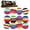 12PCS, variant on Professional Footbags Bundle, Handmade Soft Kick Sacks Featuring Geometric Patterns, Multicolor Filled Accessories for Adults, Children, Street Games, Recreation