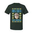 thumbnail image 2 of Wild Bobby, Have a Pretty Pretty Pretty Good Hanukkah Curb Larry, Hanukkah, Men Graphic Tee, Forest Green, Large, 2 of 4
