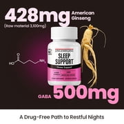 JungKwanJang Sleep Support Capsules with American Ginseng & Gaba Complex