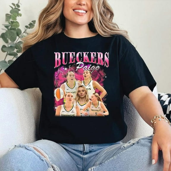 Paige Bueckers Vintage Shirt, Women's Basketball Star Tee, Paige Bueckers 5 Shirt, Unisex Heavy Cotton Tee, Sport Tee Fan