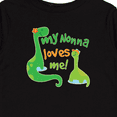 thumbnail image 4 of Inktastic My Nonna Loves Me Grandson Boys Long Sleeve Toddler T-Shirt, 4 of 5