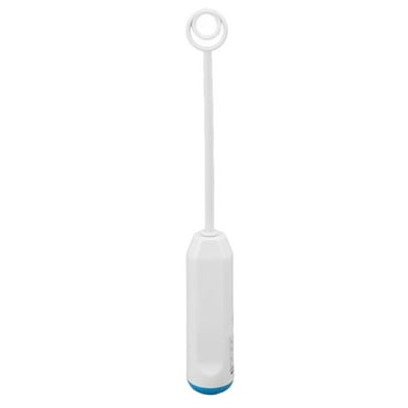 Electric Automatic Eggbeater Portable Cordless Mini Electric Milk Mixer for Making Cream Home White
