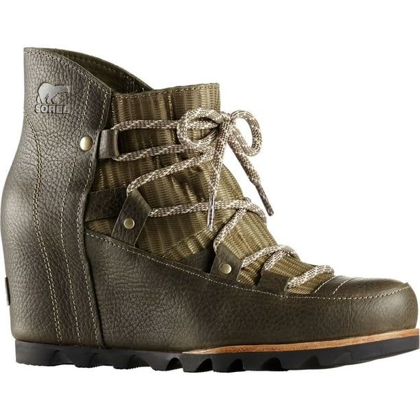 sorel lennox lace boot sandy tan