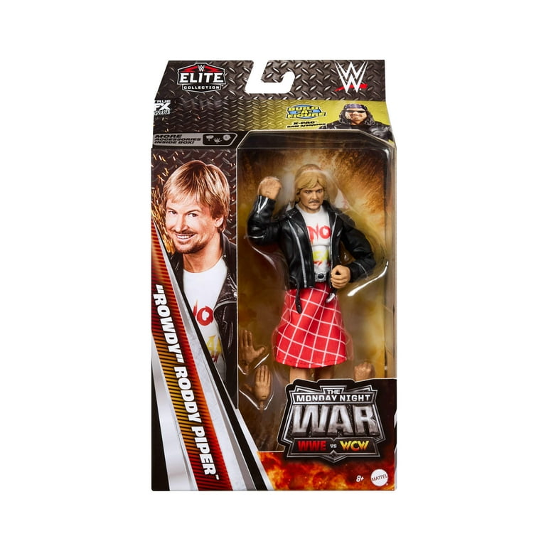 WWE Monday Night War Elite Collection “Rowdy” Roddy Piper Action