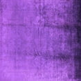 thumbnail image 1 of Ahgly Company Indoor Square Oriental Purple Industrial Area Rugs, 3' Square, 1 of 4