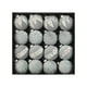 thumbnail image 2 of Adornos navideños, regalos navideños, 16 bolas navideñas de terciopelo flocadas, adornos navideños para árbol de Navidad, bolas de plástico, adornos colgantes decorativos navideños, decoración para ár, 2 of 8