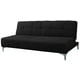 thumbnail image 4 of Sofa Cama Reclinable El Bazar Store New York Terciopelo Negro Futón 3 posiciones Sala, 4 of 7